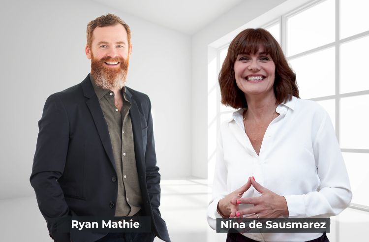 Ryan Mathie & Nina de Sausmarez - Book a Call Page