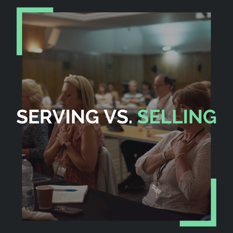 2. Serving vs. Selling